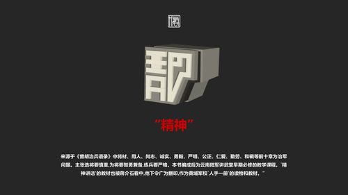 黨建文化 講武精神與創意皮革產品設計 以文字形態