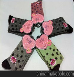 精品推薦 供應顏色多種圣誕小雪花兔羊毛女襪子批發