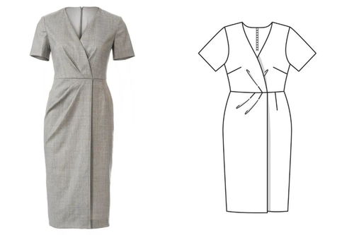 素材 上百款服裝設(shè)計(jì) 平面款式圖 合輯